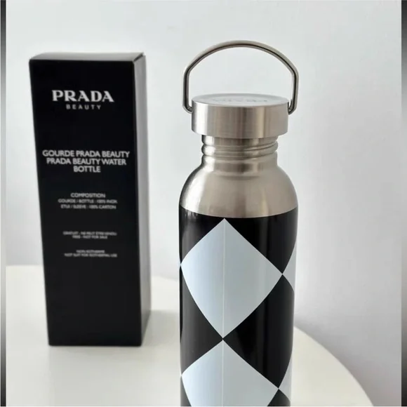 PRADA Beauty Black & White Water Bottle - Picture 3 of 7